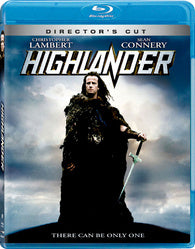 Highlander 1986 Blu-ray Christopher Lambert, Sean Connery 2012 Region Libre