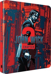 John Wick: Chapter 2 Blu-ray + DVD + Digital HD SteelBook 2017 Zone A
