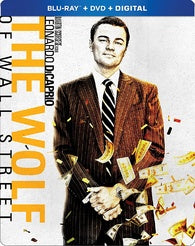 Le loup de Wall Street Blu-ray + DVD Leonardo DiCaprio Martin Scorsese Zone A
