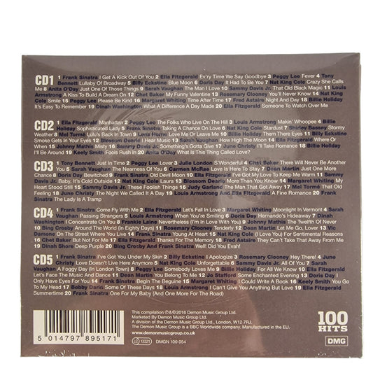 Artistes divers - 100 Hits American Songbook - Essential - 5 CD - visuel 2