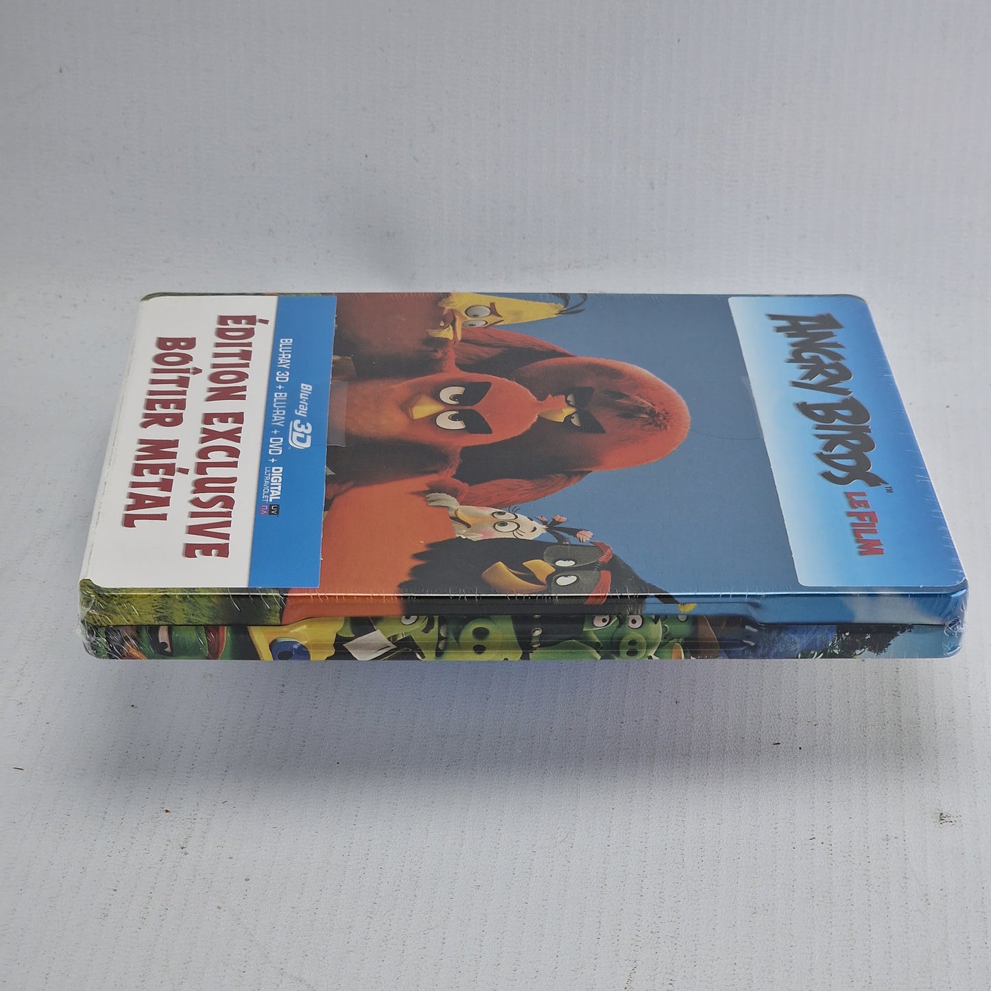 The Angry Birds Movie Blu-ray 3D +2D + DVD Steelbook Fnac Limitée Zone Libre