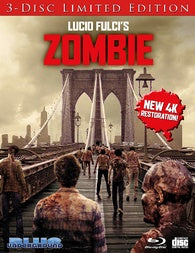 Zombie Blu-ray Zombi 2 4K remasteriser Cover A : Bridge / Blu-ray + CD free FR