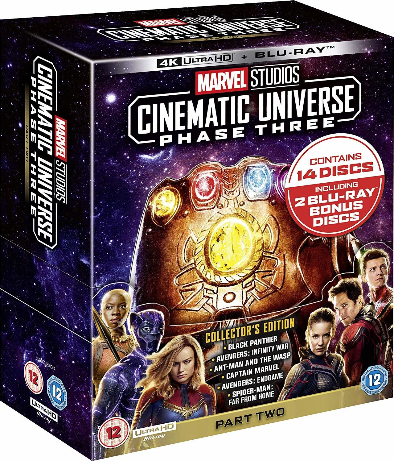 Marvel Studios Blu-ray 4K Cinematic Universe - Phase 3, Part 2 4K B VF