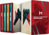 MonsterVerse : Godzilla vs. Kong 4K Ultra HD + Blu-ray Coffret 4 Films Zone B