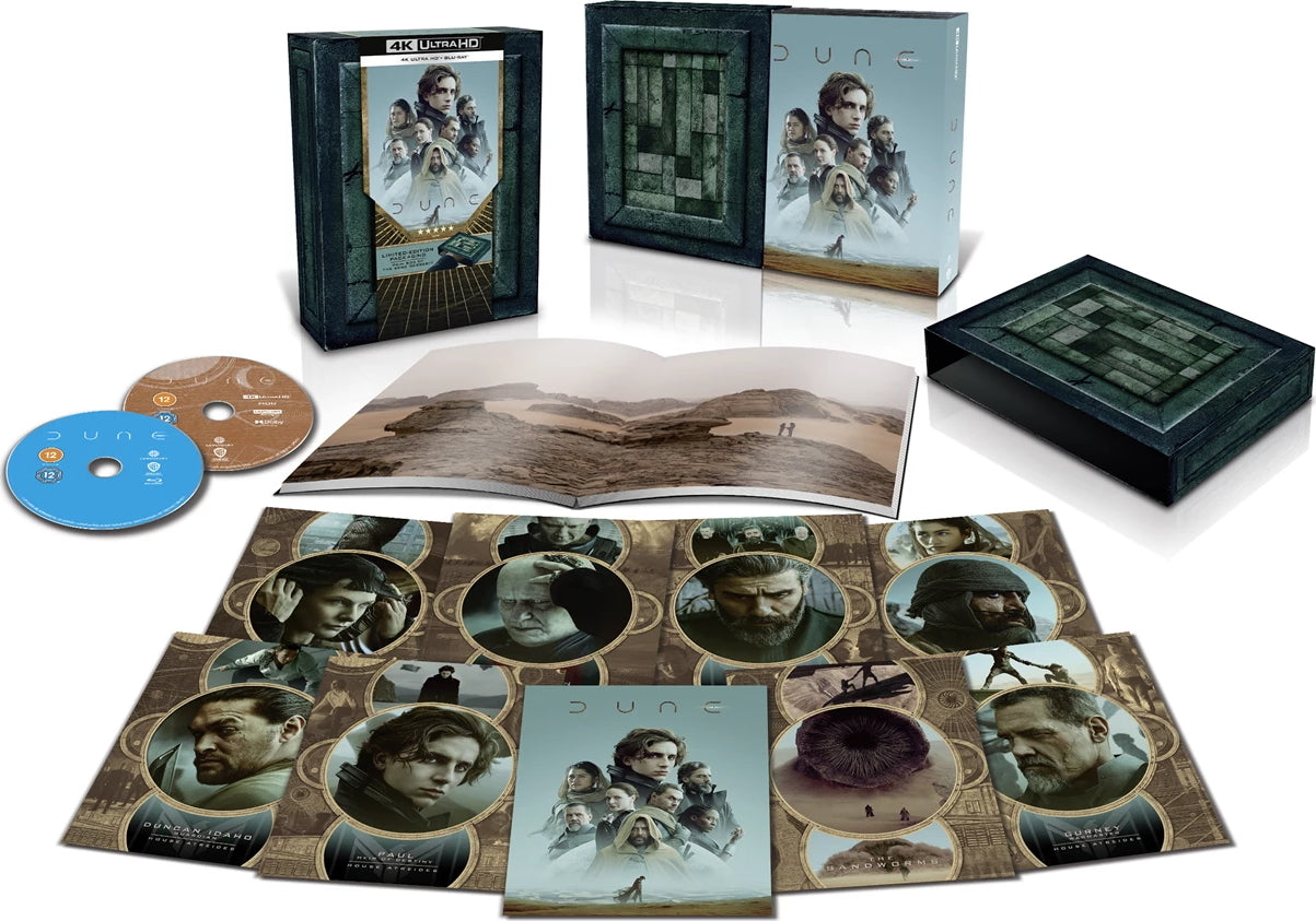 Dune 4K Ultra-HD + Blu-Ray Pain Box Édition limitée Region B FR