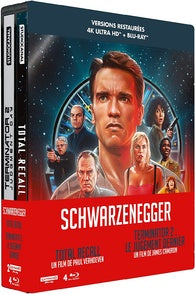 Terminator 2:Judgment Day + Total Recall SteelBook 4K Ultra HD + Blu-ray Zone B