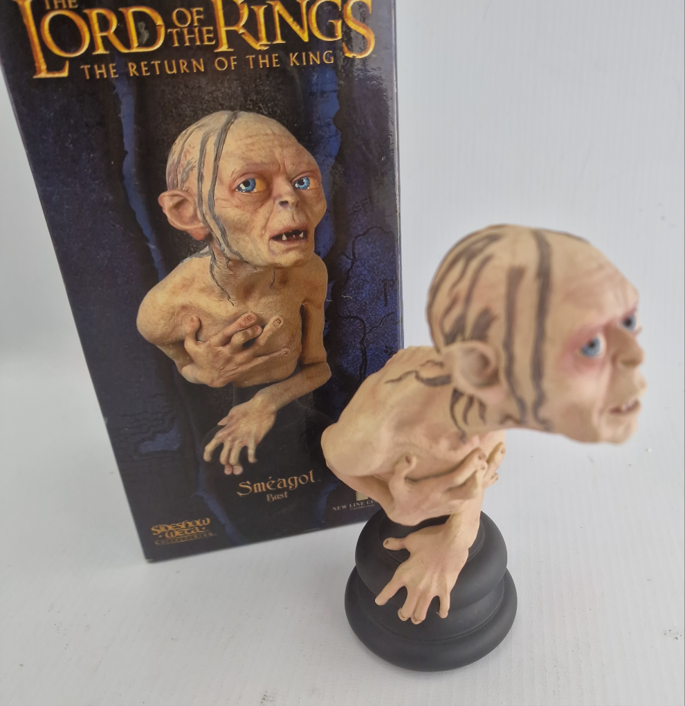 Seigneur des Anneaux Buste Resine Smeagol Sideshow Weta  Limitée 6000 Ex Polystone 1/4