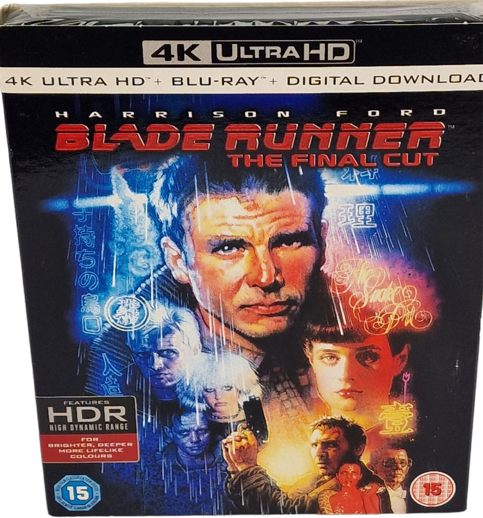 Blade Runner  4K VF Ultra HD + Blu-ray / The Final Cut Avec Sleeve cover Sans région