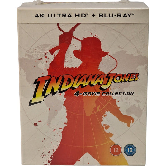 Indiana Jones - Collection 4 films (1981-2008) - Coffret SteelBook 4K Ultra HD + Blu-ray - Zone libre + Zone B - vue 2