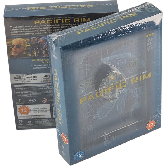 Pacific Rim 4K Ultra HD Blu-ray +Blu-ray SteelBook Titans of Cult edt Ltd Zone B