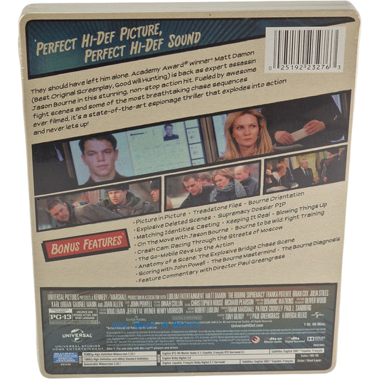 La Mort dans la peau (2004) - SteelBook Blu-ray + DVD - Zone A + Zone 1 - vue 3