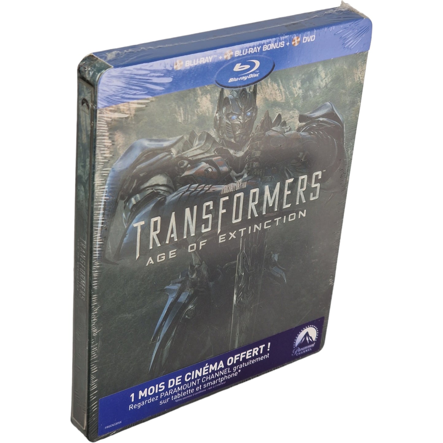 Transformers 4 :Age of Extinction SteelBook Débossé Blu-ray + DVD Limitée Zone B