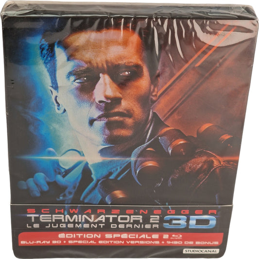 Terminator 2: Judgment Day Steelbook Blu-ray 3D + 2D Masterisé en 4K 2017 Zone B