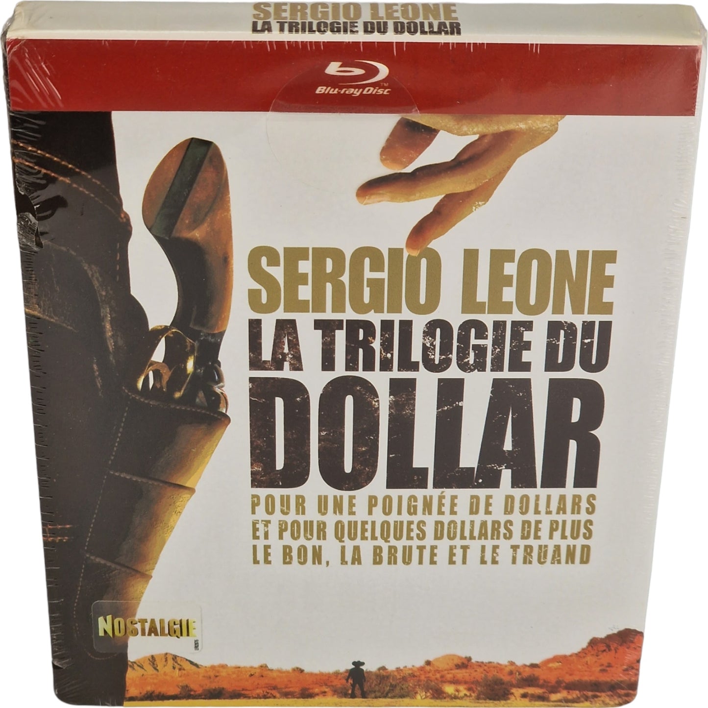 La Trilogie du Dollar Sergio Leone 3 Films Blu-ray Steelbook 2013 Region Libre