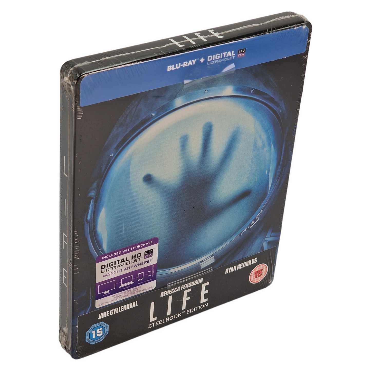 Life Blu-ray Steelbook Blu-Ray Jake Gyllenhaal , Ryan Reynolds, 2017 Region B