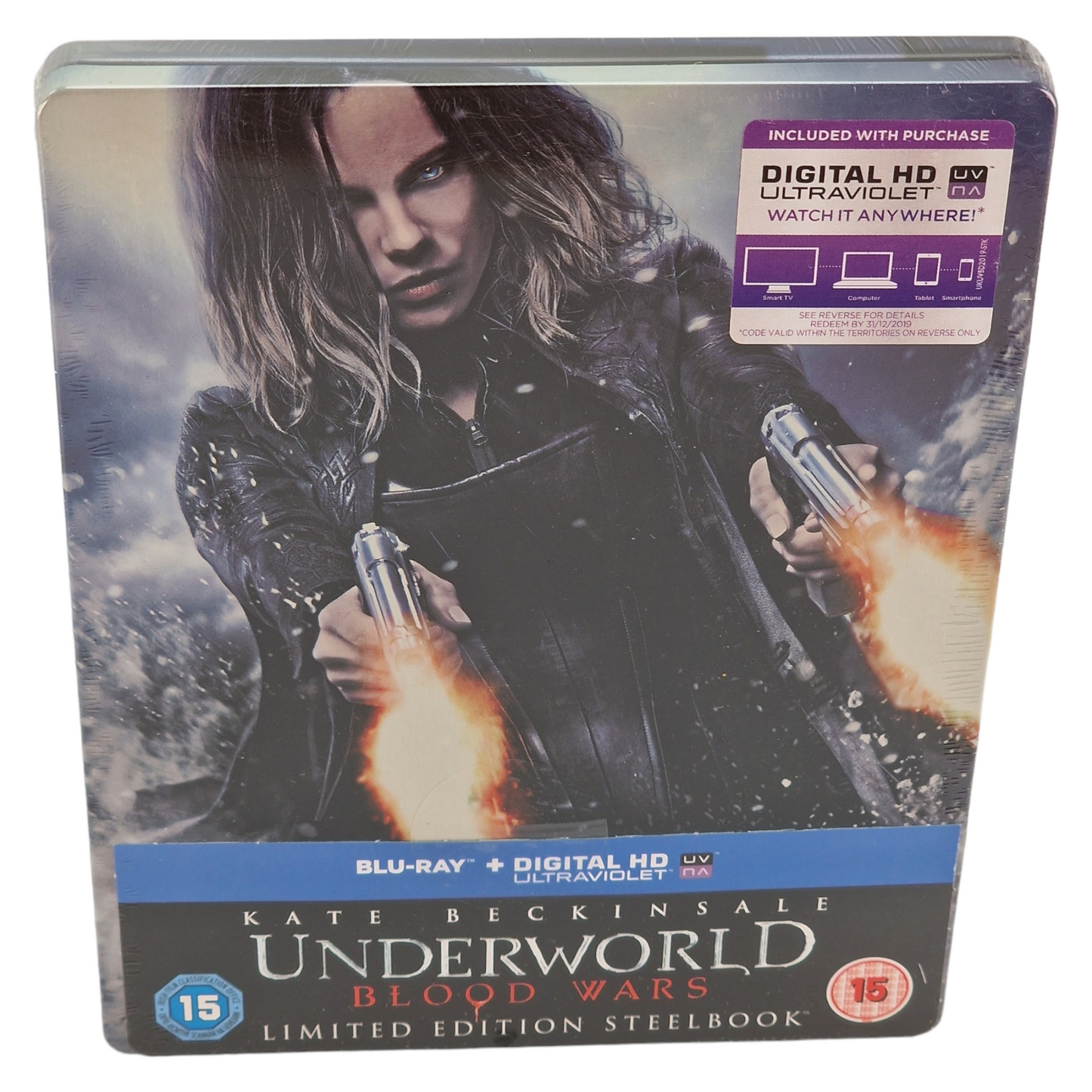 Underworld - Blood Wars Blu-Ray Steelbook Kate Beckinsale 2016 Region B