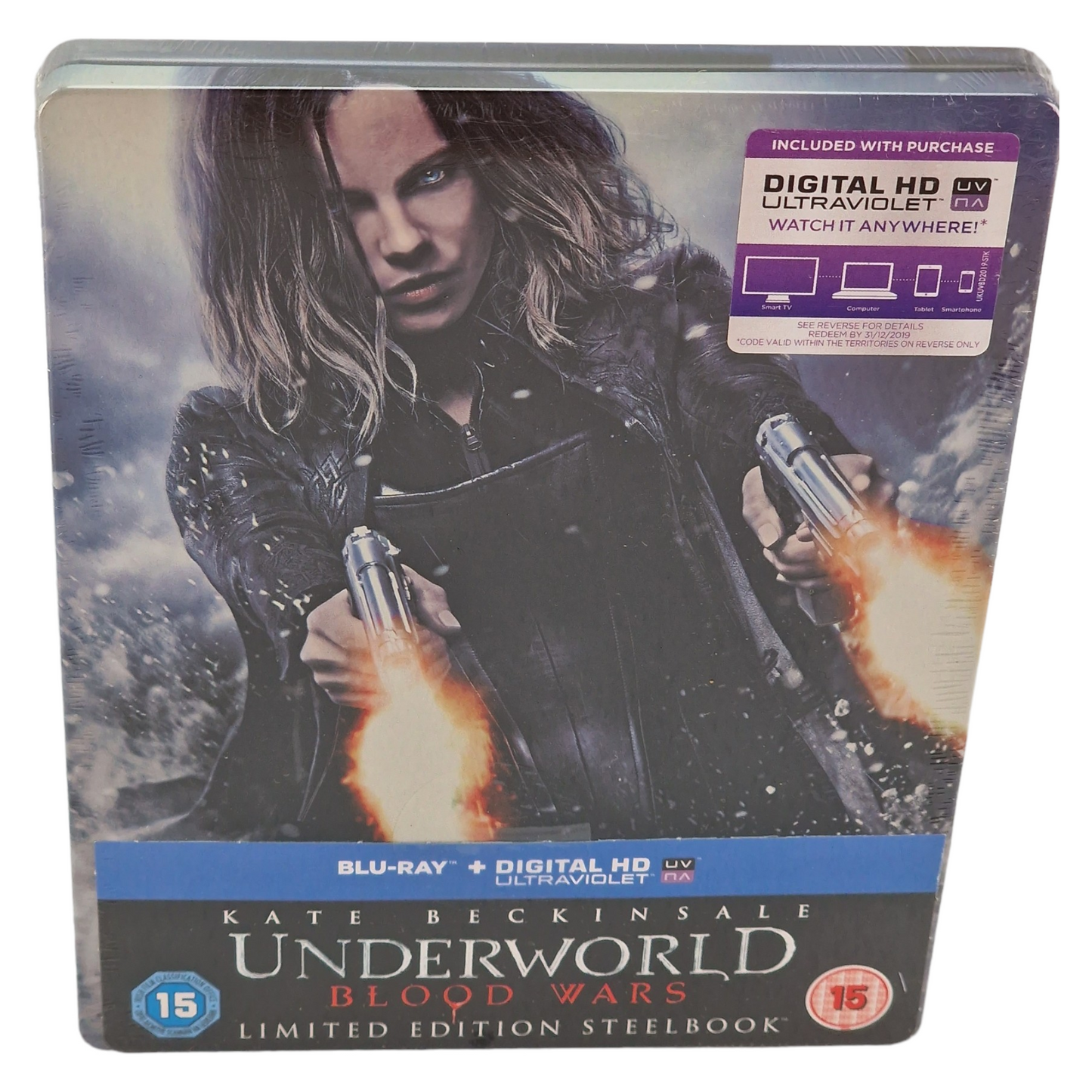 Underworld - Blood Wars Blu-Ray Steelbook Kate Beckinsale 2016 Region B