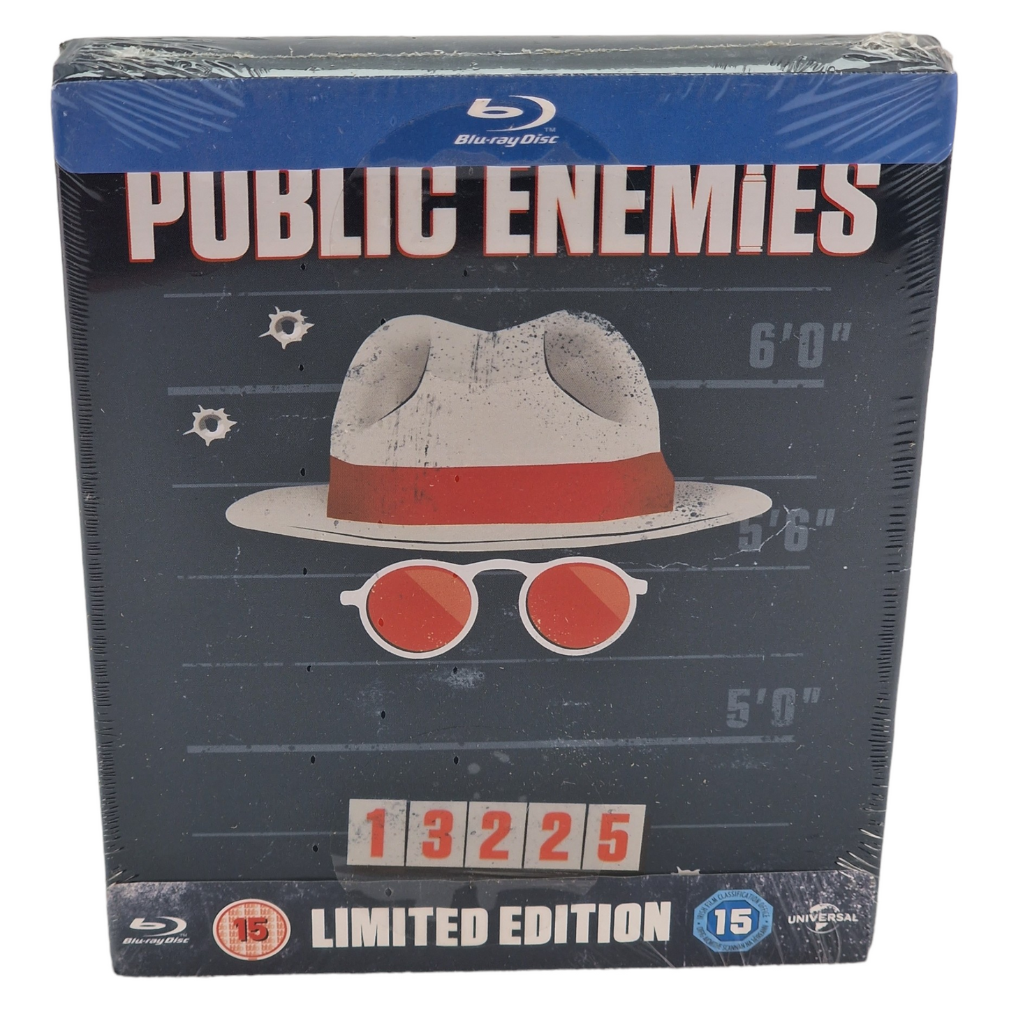 Public Enemies  Blu-Ray  Steelbook HMV Futurepak  Johnny Depp  2014 Zone Libre