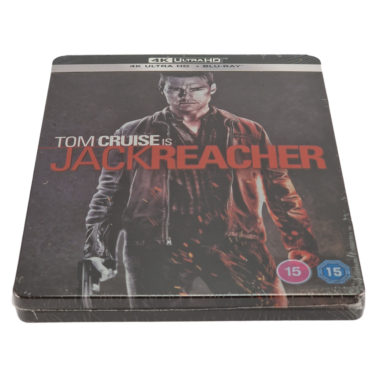 Jack Reacher 2012 4K Ultra HD + Blu-Ray Steelbook Tom Cruise 2022 Region B