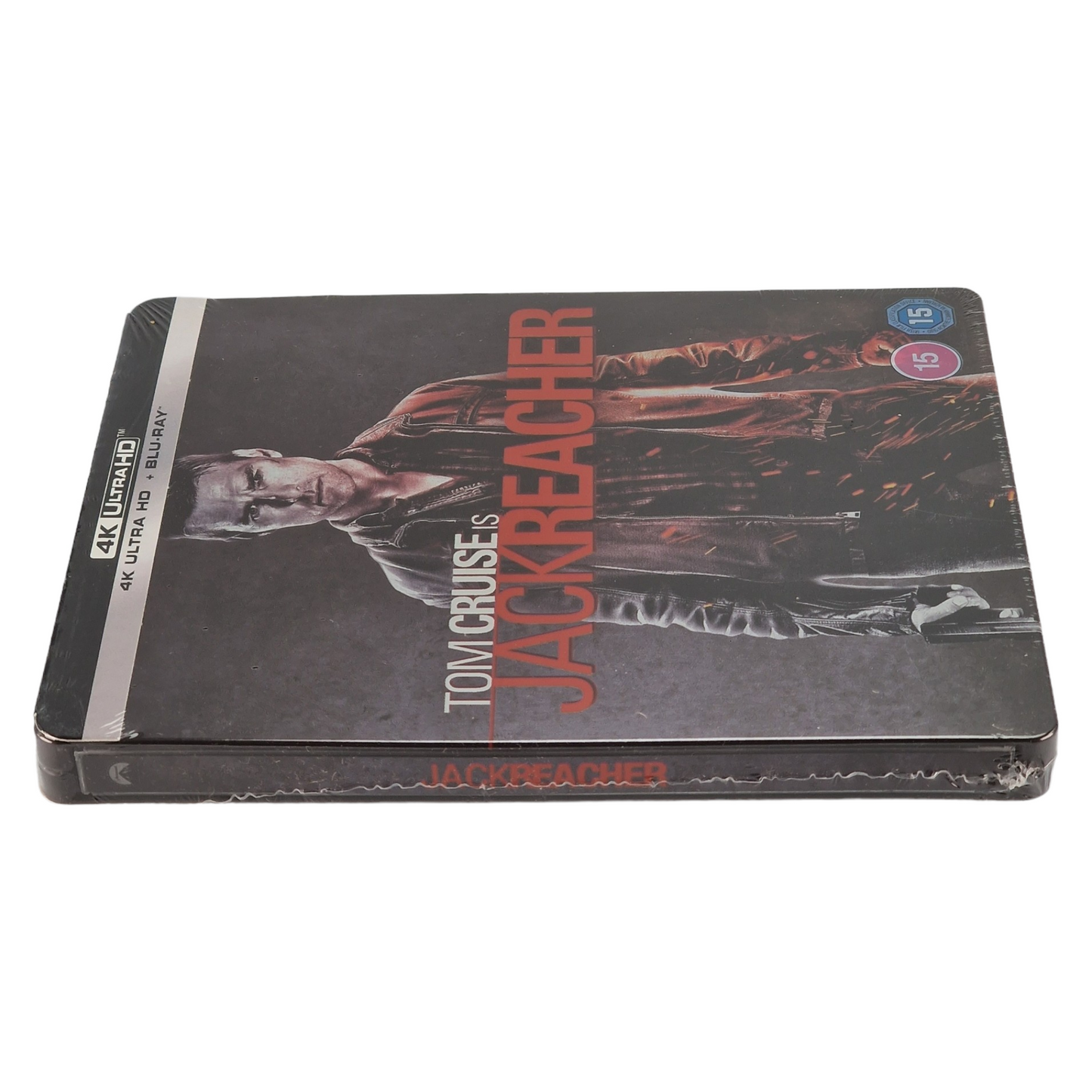 Jack Reacher 2012 4K Ultra HD + Blu-Ray Steelbook Tom Cruise 2022 Region B