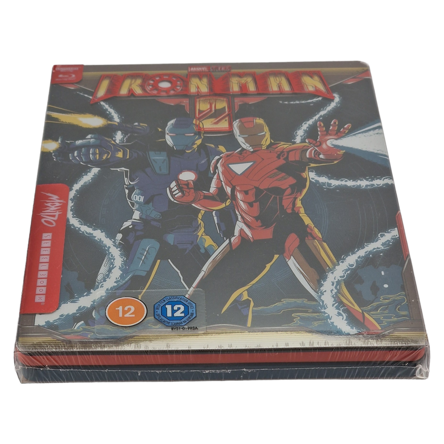 Iron Man 2 SteelBook 4K Ultra HD +Blu-ray Mondo X (Import UK )