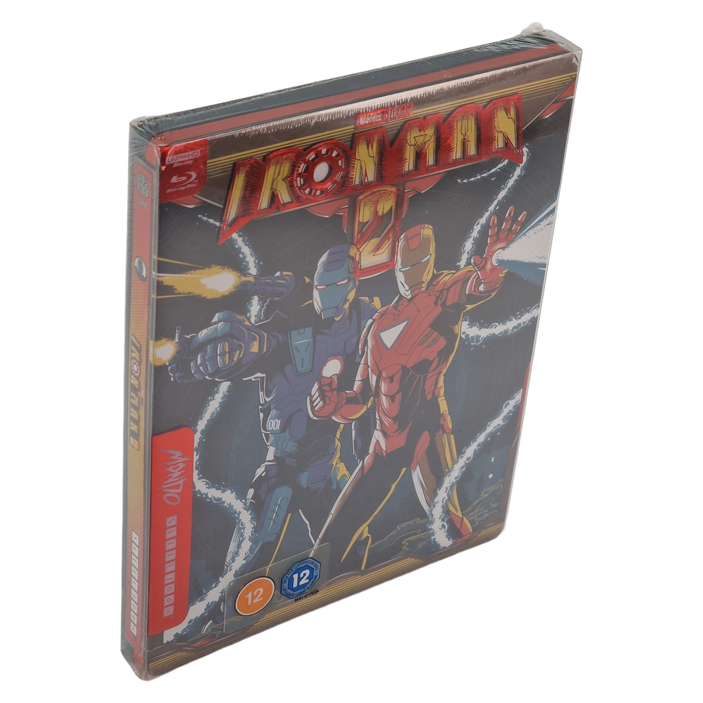 Iron Man 2 SteelBook 4K Ultra HD +Blu-ray Mondo X (Import UK )