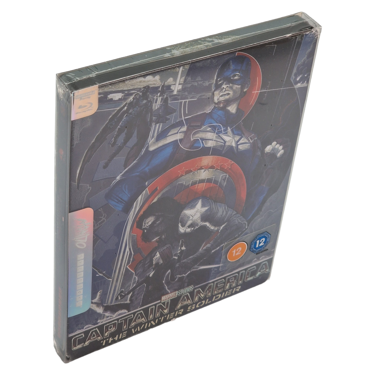 Captain America: The Winter Soldier 4K Ultra HD + Blu-ray SteelBook Mondo X B