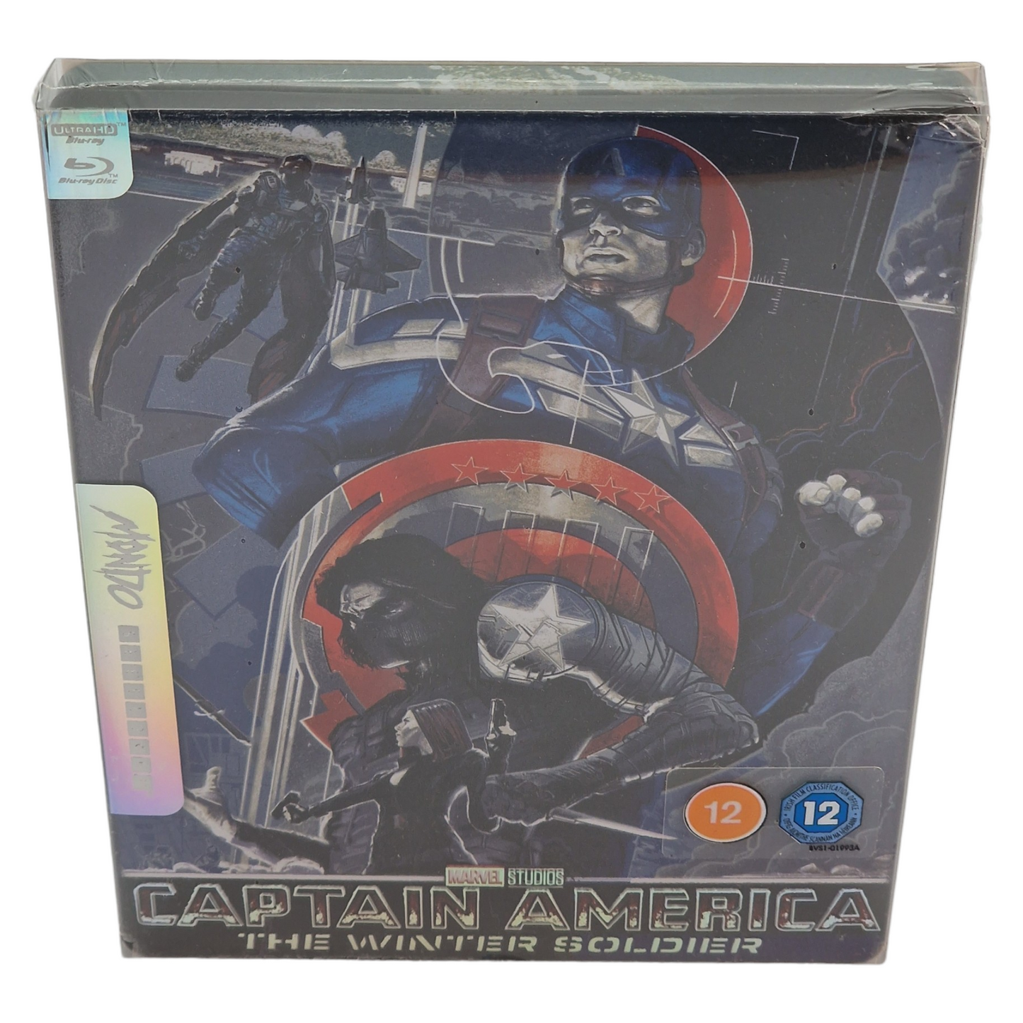 Captain America: The Winter Soldier 4K Ultra HD + Blu-ray SteelBook Mondo X B