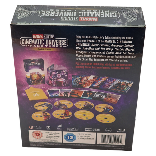 Marvel Cinematic Universe - Phase 3, partie 2 (2018-2019) - DigiPack Blu-ray - Zone B - vue 3