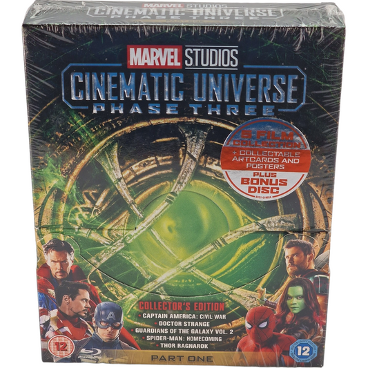 Marvel Studios Cinematic Universe Blu-Ray Phase 3 Part 1 Region B