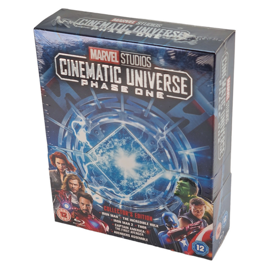 Marvel Studios MCU : Phase 1 (2008–2012) – Coffret Blu-ray – Zone B – vue 2