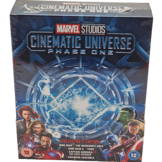 Marvel Studios Cinematic Universe Blu-Ray Phase 1 Coffret Collector  Region B
