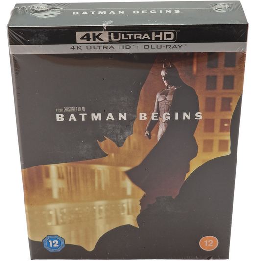 Batman Begins 4K Ultra HD + Blu-raySteelbook édition Collector Zone B