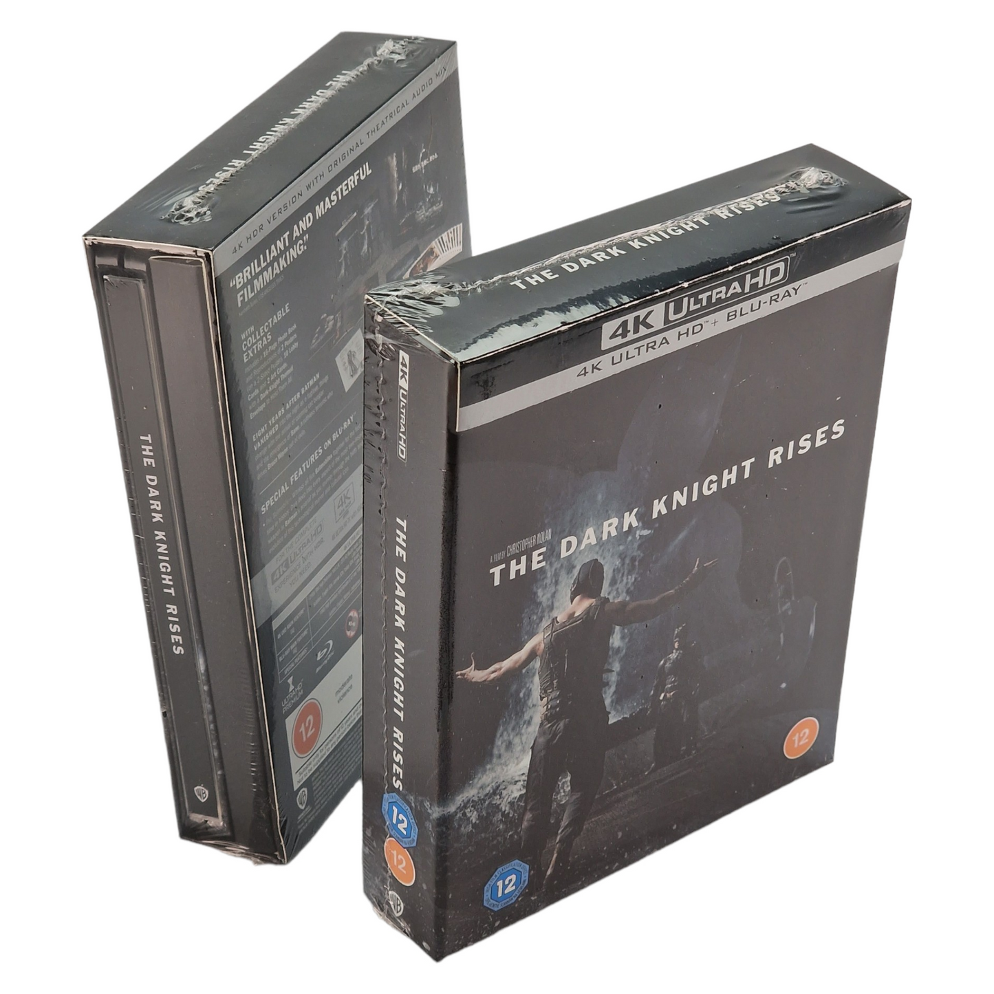 The Dark Knight Rises 4K Ultra HD + Blu-ray Steelbook édition Collector Zone B