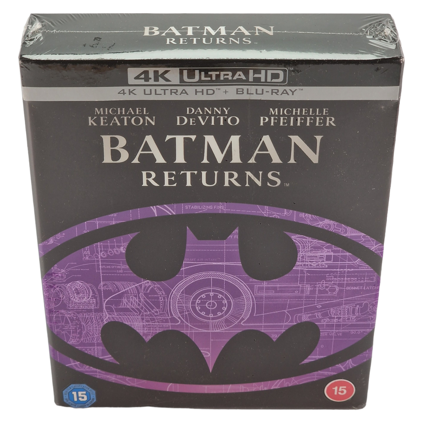 Batman Returns 4K Blu-ray Steelbook édition Collector UK Zone Free__ VF