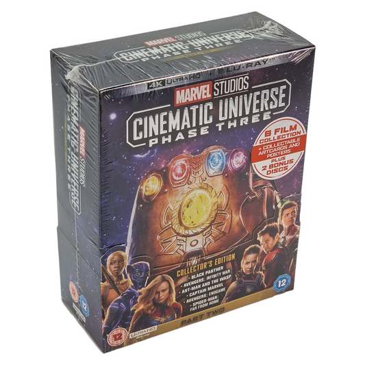 Marvel Studios MCU : Phase 3, partie 2 (2018–2019) – Coffret 4K Ultra HD + Blu-ray – Zone libre + Zone B – vue 2