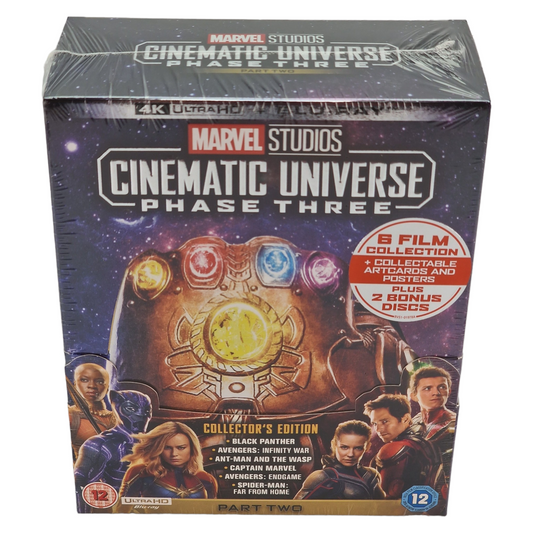 Marvel Studios Blu-ray 4K Ulta HD Cinematic Universe - Phase 3, Part 2 Zone B