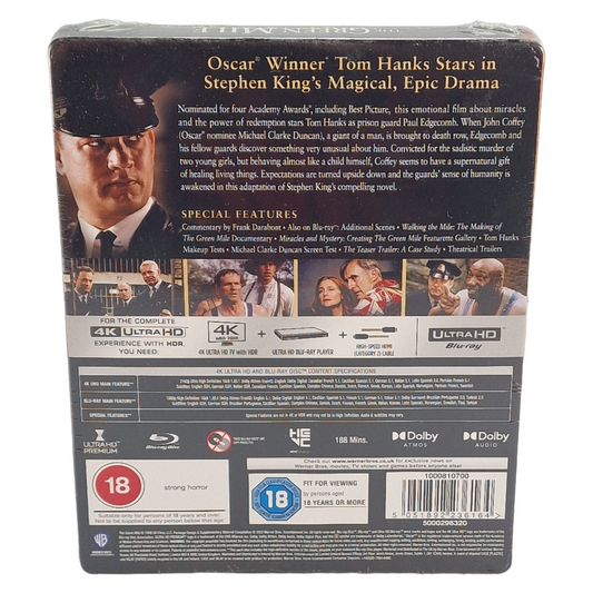 La Ligne verte (1999) – SteelBook 4K Ultra HD + Blu-ray – Zone libre – vue 3