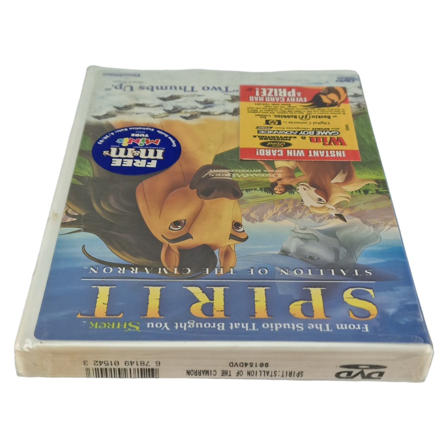 Spirit : Étalon du Cimarron DVD DreamWorks  Région 1 VF 2002