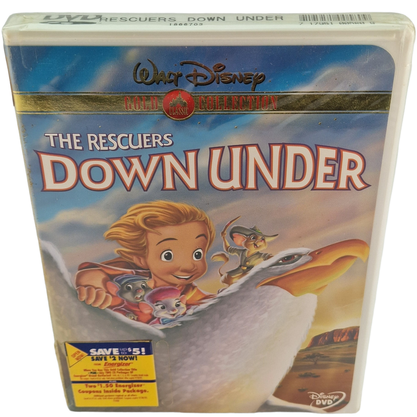 The Rescuers Down Under Walt Disney Gold Classic Collection Région 1 VF