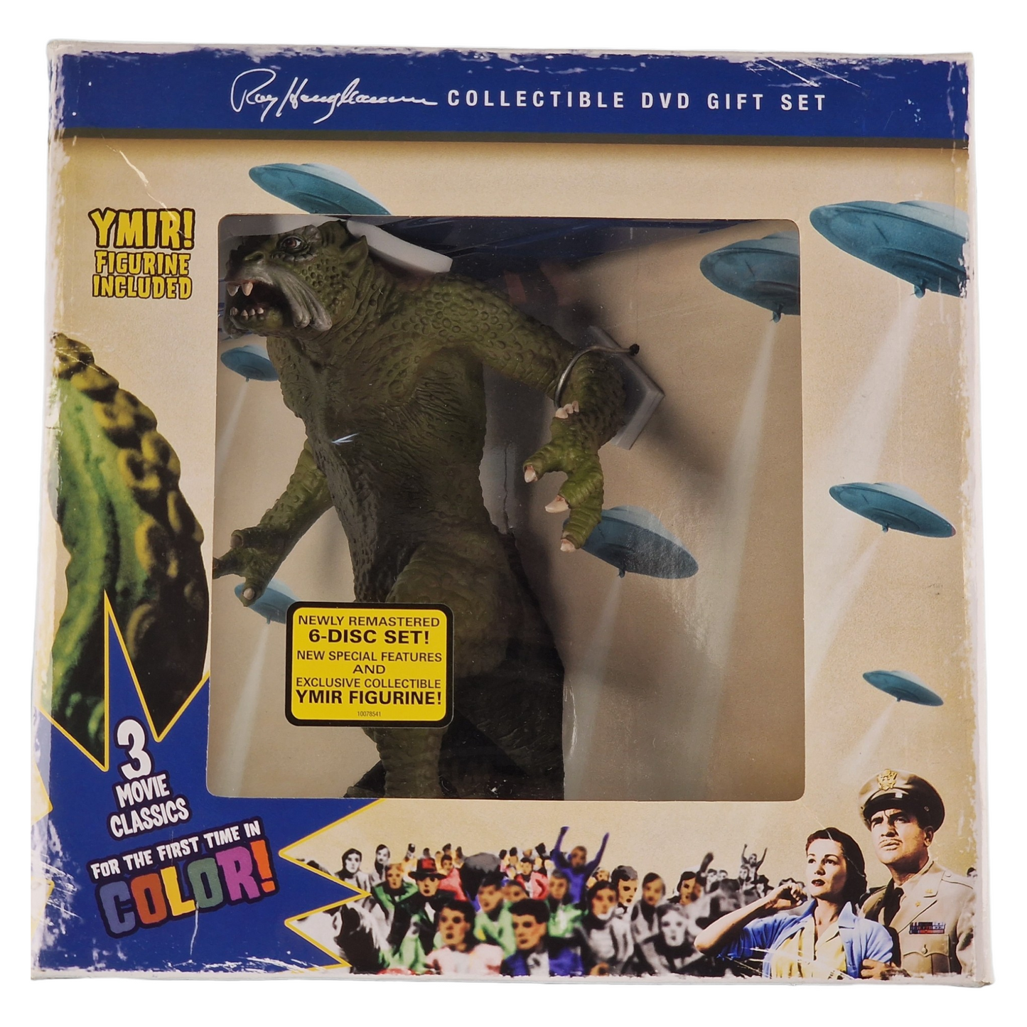 Ray Harryhausen Coffret Cadeau Collector figurine livret 6 DVD 3 Films Zone 1