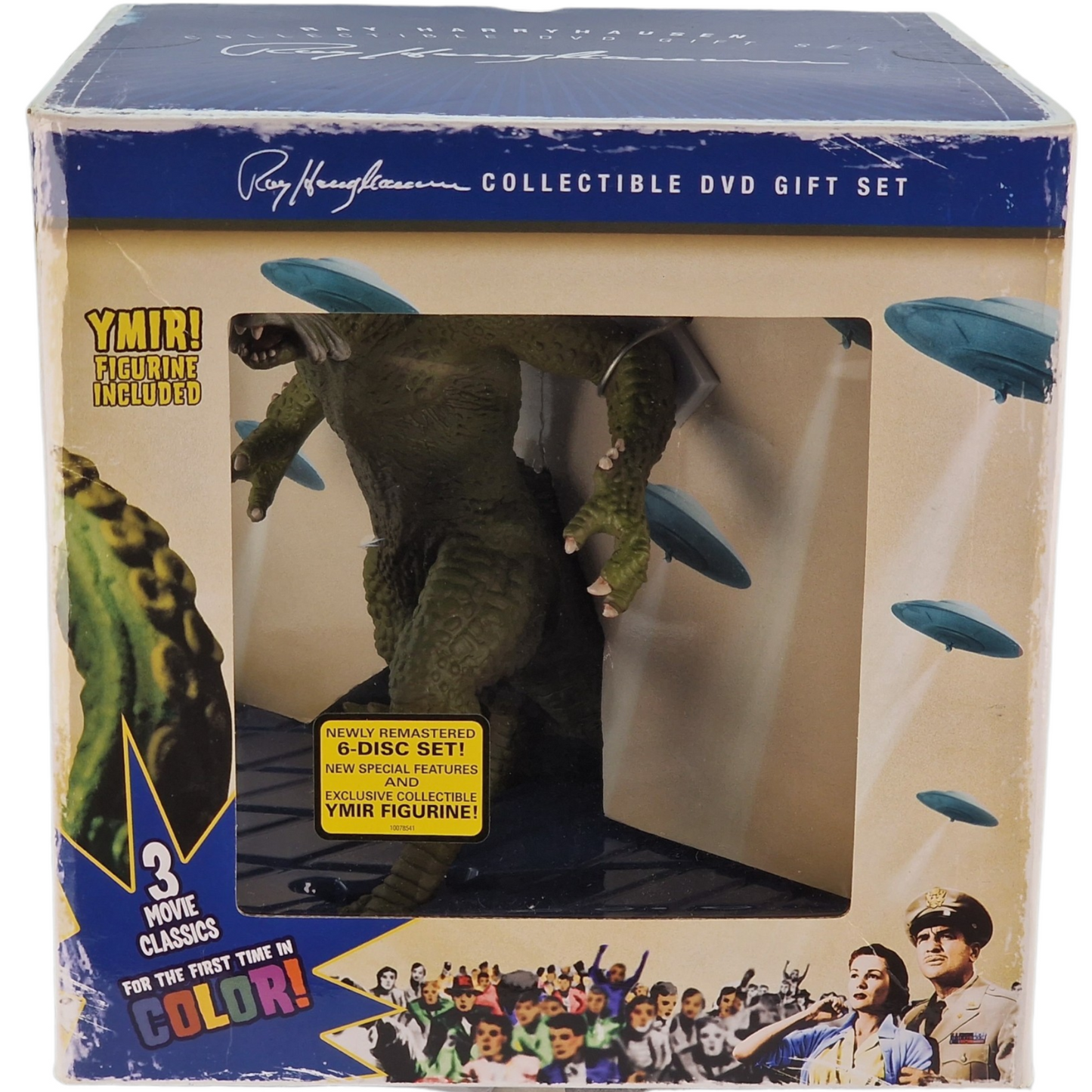 Ray Harryhausen Coffret Cadeau Collector figurine livret 6 DVD 3 Films Zone 1
