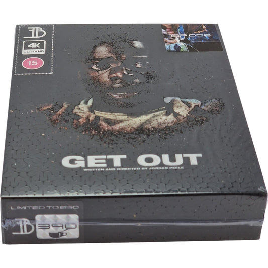 Get Out (2017) – Coffret SteelBook 4K Ultra HD + Blu-ray – Zone libre + Zone B – vue 3