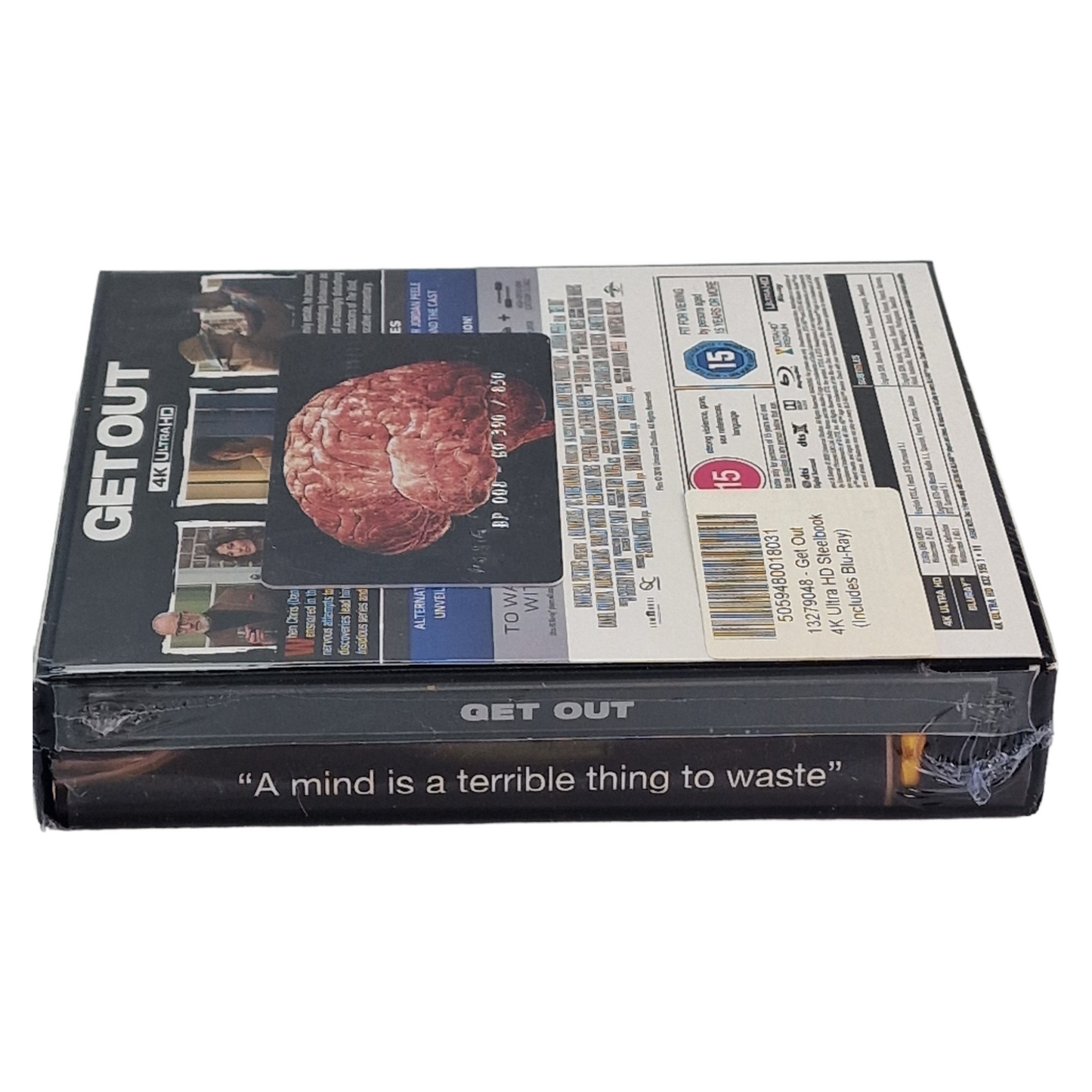 Get Out 4K Ultra HD +Blu-ray Steelbook EverythingBlu Ltd Numérotée 850 Ex Zone B