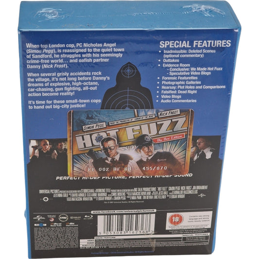 Hot Fuzz (2007) – Coffret SteelBook Blu-ray – Zone B – vue 3