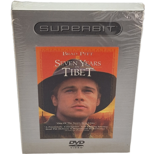 Sept ans au Tibet  DVD DigiPack Brad Pitt Superbit  Édition Collector US Région 1  VO STFR