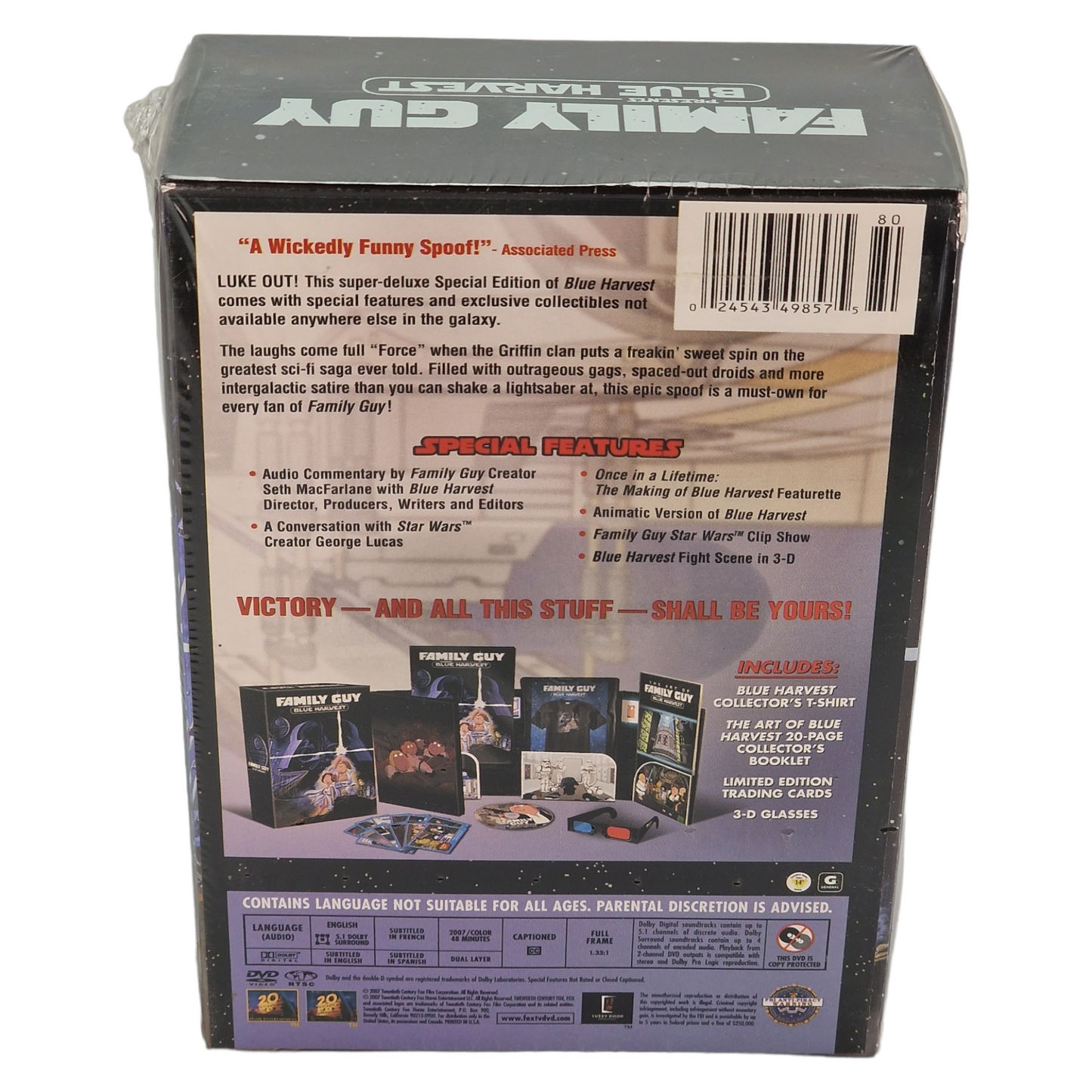 Family Guy: Blue Harvest Special Edition / DVD + Digital US import 2008 Zone 1