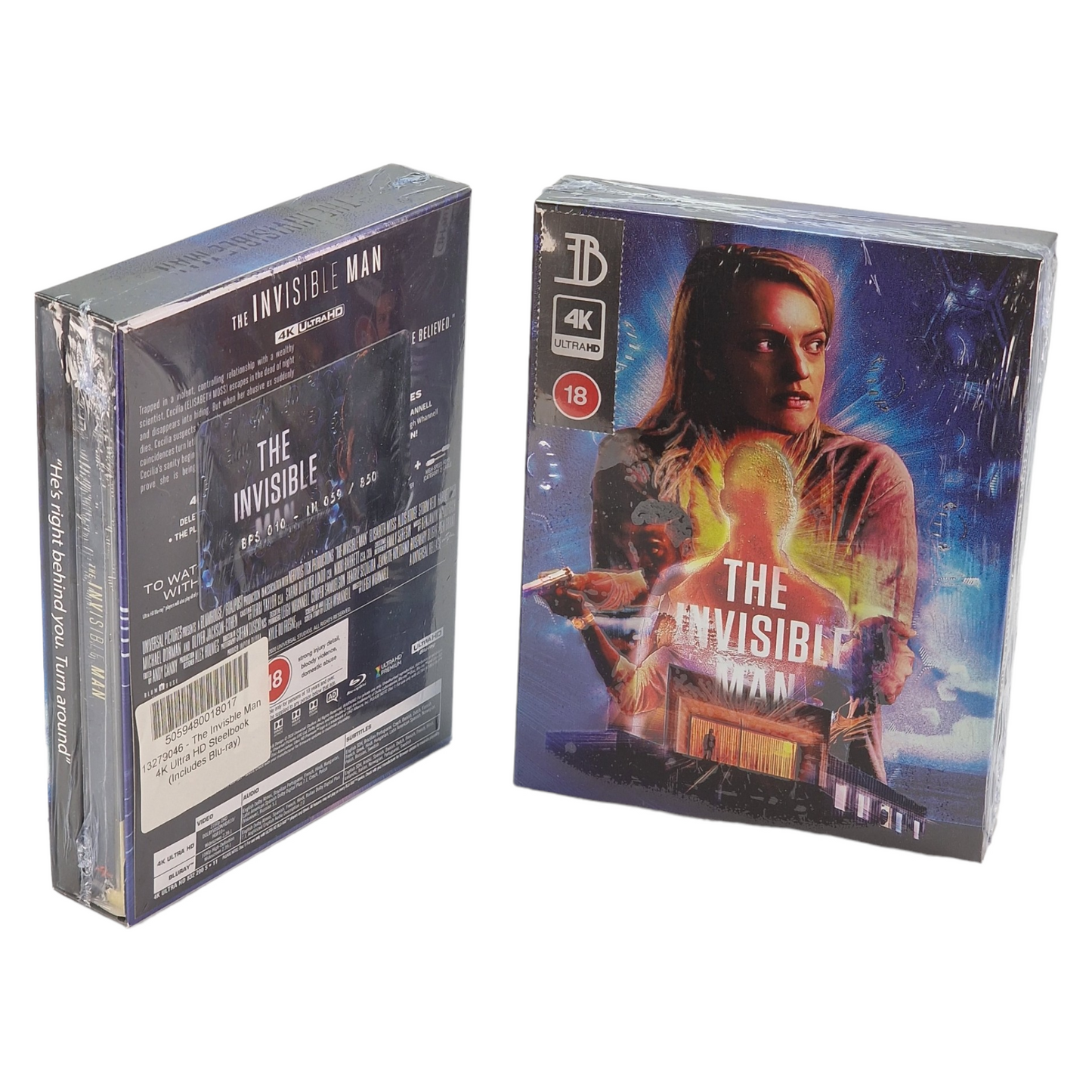 The Invisible 4K Ultra HD + Blu-ray Steelbook EverythingBlu édt Numérotée 850Ex B