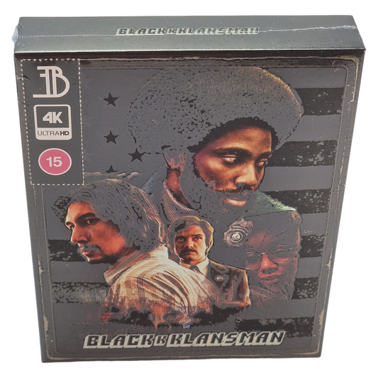 BlacKkKlansman (2018) – Coffret SteelBook 4K Ultra HD + Blu-ray – Zone libre + Zone B – vue 2