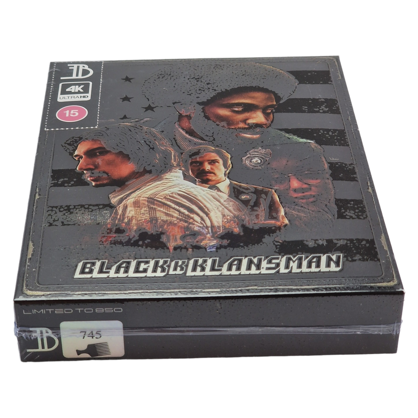 BlacKkKlansman 4K Blu-ray Steelbook EverythingBlu édition Limitée 850 Zone Free